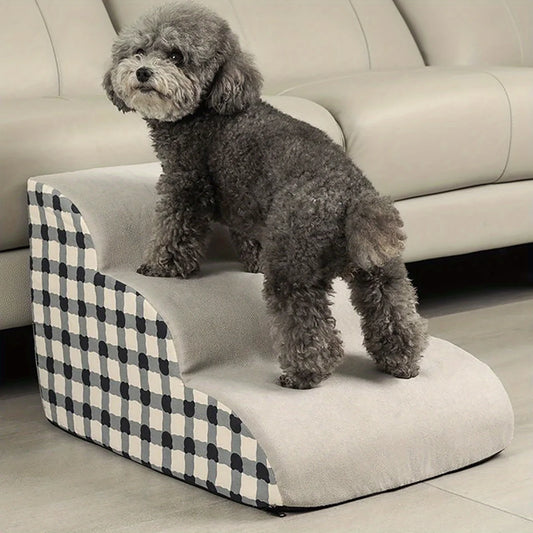 Pet Foam Stairs – Non-Slip Dog Steps for Sofa & Bed