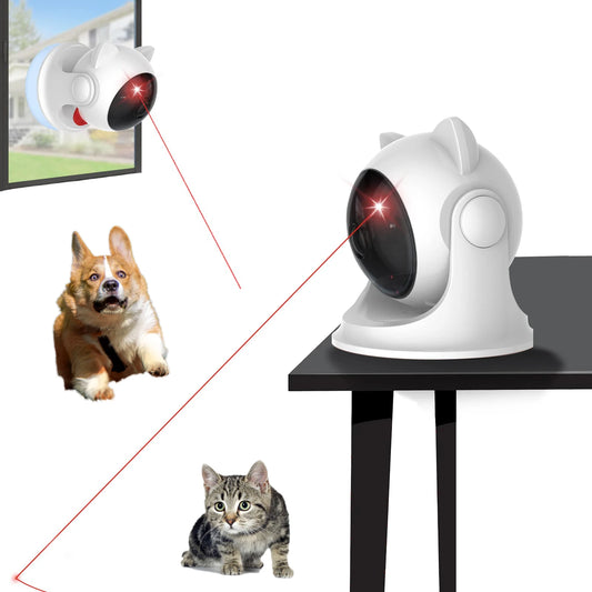 Automatic Cat Laser Toy – Motion Activated Interactive