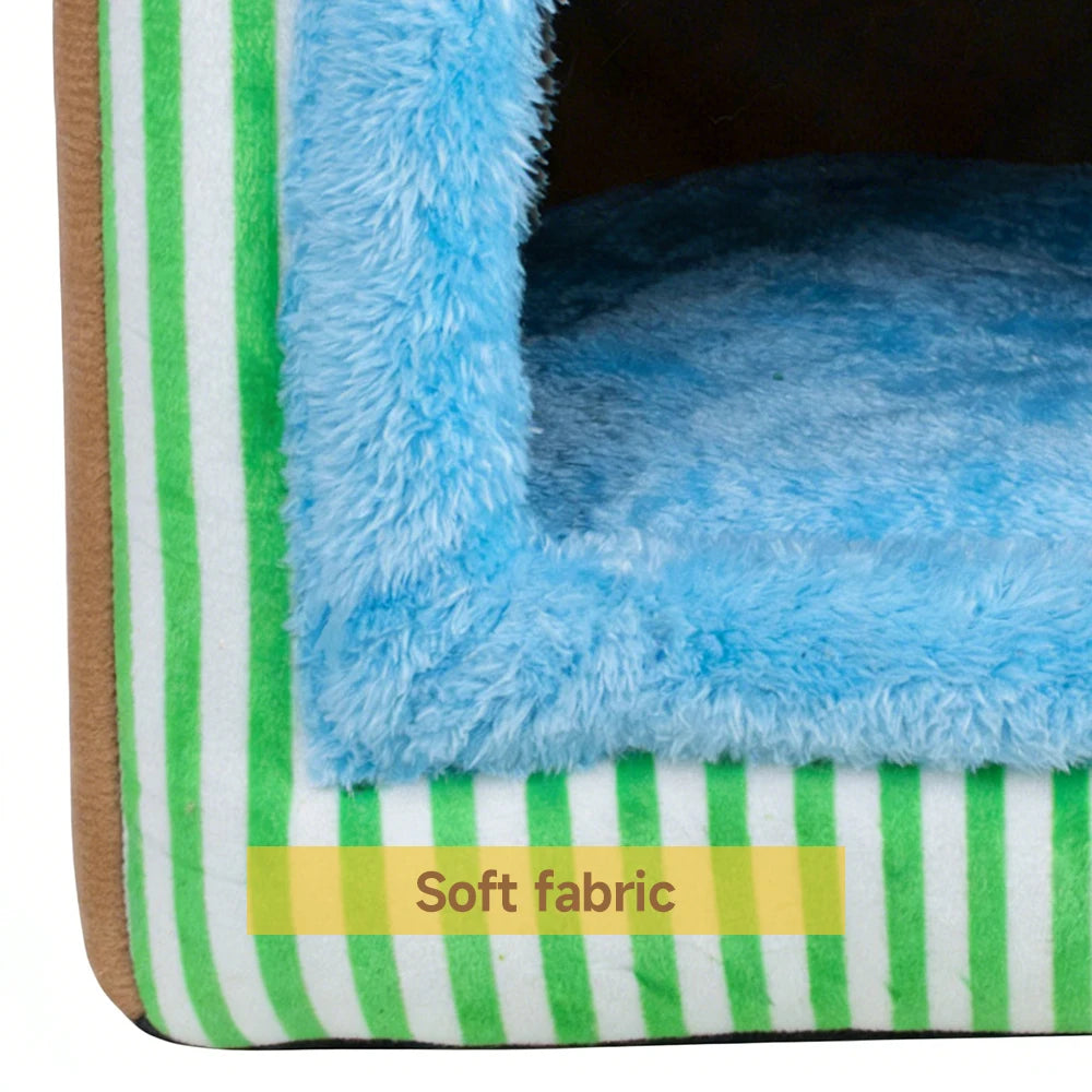 Foldable Pet House – Washable Cat & Puppy Bed